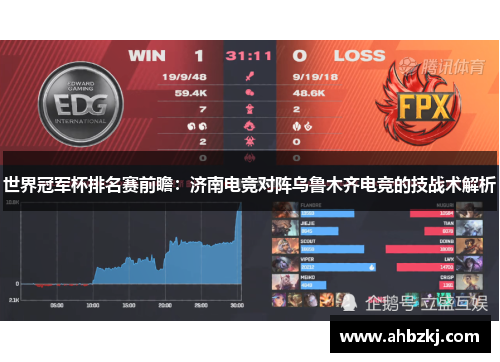 世界冠军杯排名赛前瞻：济南电竞对阵乌鲁木齐电竞的技战术解析